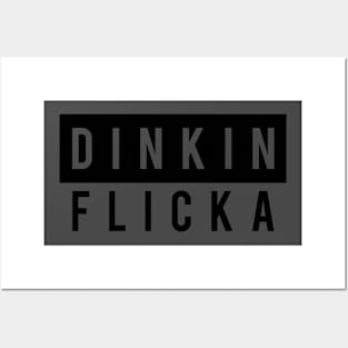 DINKIN FLICKA FUNNY TV LOVERS SHIRT Posters and Art